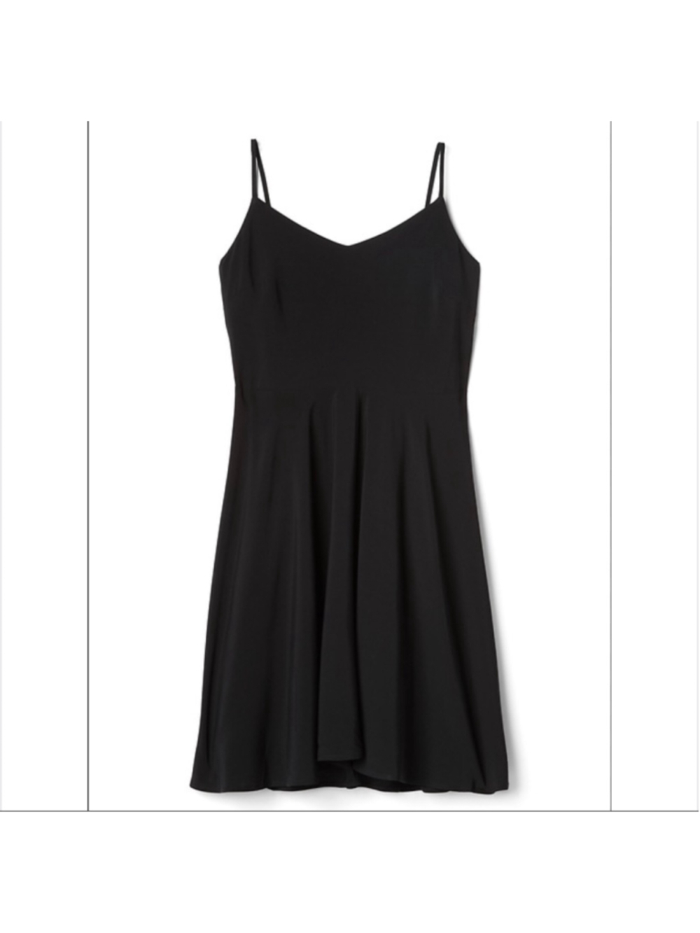 Gap Black Fit and Flare Cami Mini Dress M